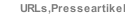 URLs,Presseartikel